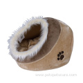 New Customized Plush Pet Cave Nest Bed